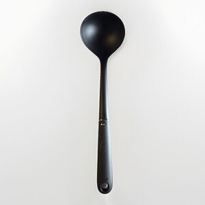 OXO Good Grips Black Nylon Soup Ladle Soft Comfortable Grip Dishwasher Safe 13”‎